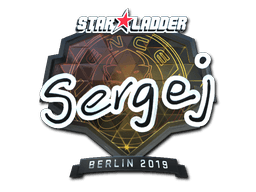 Sticker | sergej (Foil) | Berlin 2019