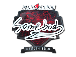 Sticker | somebody (Foil) | Berlin 2019