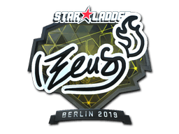 Sticker | Zeus (Foil) | Berlin 2019