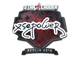 Sticker | xsepower (Foil) | Berlin 2019