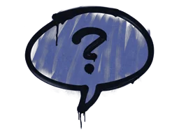 Sealed Graffiti | Question Mark