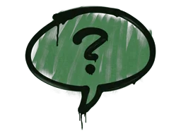 Sealed Graffiti | Question Mark