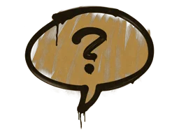Sealed Graffiti | Question Mark