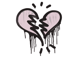 Sealed Graffiti | Broken Heart