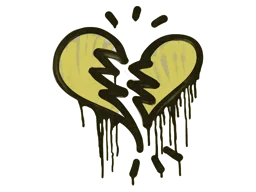 Sealed Graffiti | Broken Heart
