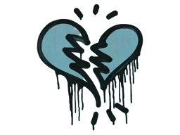 Sealed Graffiti | Broken Heart