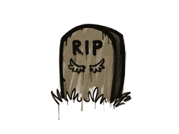Sealed Graffiti | Tombstone