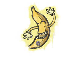 Sealed Graffiti | Banana