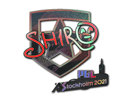 Sticker | sh1ro (Holo) | Stockholm 2021