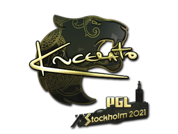 Sticker | KSCERATO (Gold) | Stockholm 2021