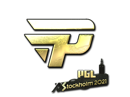 Sticker | paiN Gaming (Gold) | Stockholm 2021