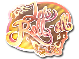 Sticker | Let's Roll-oll (Holo)