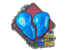 Sticker | 00 Nation (Glitter) | Rio 2022