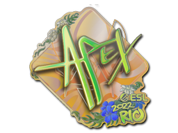 Sticker | apEX (Holo) | Rio 2022