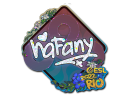 Sticker | nafany (Glitter) | Rio 2022