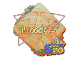 Sticker | nicoodoz (Holo) | Rio 2022