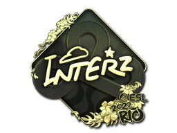 Sticker | interz (Gold) | Rio 2022