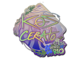 Sticker | KSCERATO (Holo) | Rio 2022