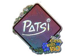 Sticker | Patsi (Glitter) | Rio 2022