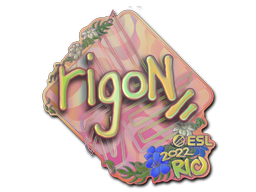 Sticker | rigoN (Holo) | Rio 2022