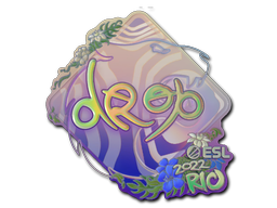 Sticker | drop (Holo) | Rio 2022