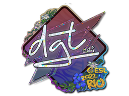 Sticker | dgt (Glitter) | Rio 2022