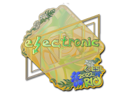 Sticker | electronic (Holo) | Rio 2022