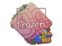 Sticker | frozen | Rio 2022