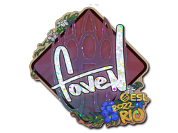 Sticker | faveN (Glitter) | Rio 2022