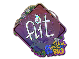 Sticker | FL1T (Glitter) | Rio 2022