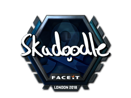 Sticker | Skadoodle (Foil) | London 2018