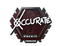 Sticker | xccurate | London 2018