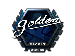 Sticker | Golden (Foil) | London 2018