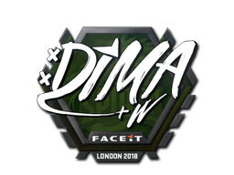 Sticker | Dima | London 2018