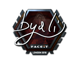 Sticker | byali (Foil) | London 2018