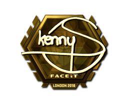 Sticker | kennyS (Gold) | London 2018