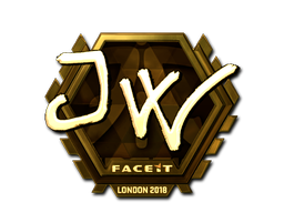 Sticker | JW (Gold) | London 2018
