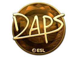 Sticker | daps (Gold) | Katowice 2019