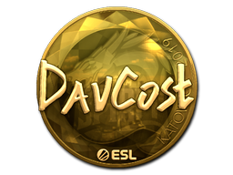 Sticker | DavCost (Gold) | Katowice 2019