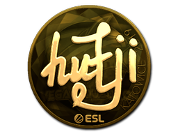 Sticker | hutji (Gold) | Katowice 2019