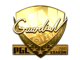 Sticker | GuardiaN (Gold) | Krakow 2017