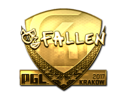 Sticker | FalleN (Gold) | Krakow 2017