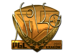 Sticker | NiKo (Gold) | Krakow 2017