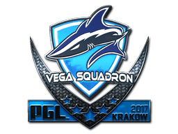 Sticker | Vega Squadron (Foil) | Krakow 2017