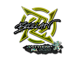 Sticker | Brollan (Glitter) | Antwerp 2022