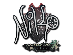 Sticker | NiKo | Antwerp 2022