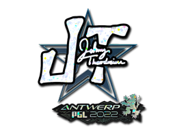 Sticker | JT (Glitter) | Antwerp 2022