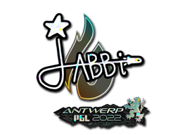 Sticker | jabbi (Glitter) | Antwerp 2022