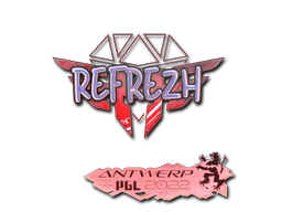 Sticker | refrezh (Holo) | Antwerp 2022
