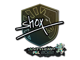Sticker | shox (Glitter) | Antwerp 2022
